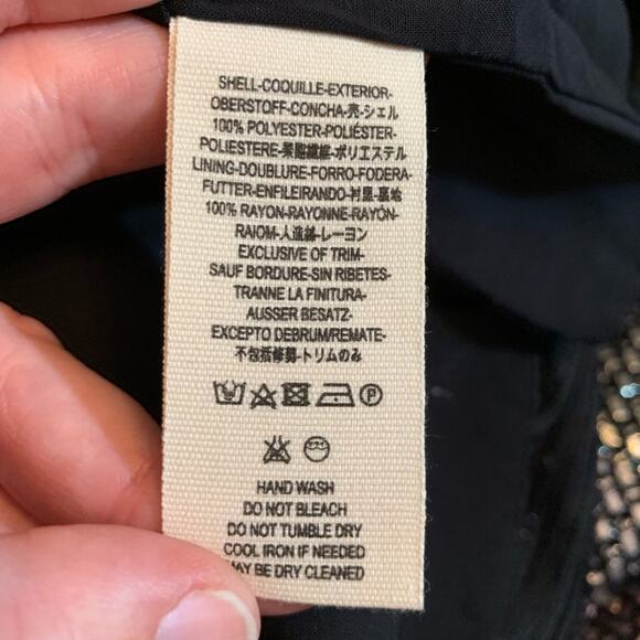 Free People Diamonds are Forever metallic shimmer party dress size Small NWT - Picture 10 of 13